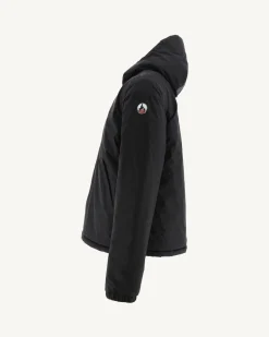 JOTT Reversible Hooded Down Jacket Black/Light Gray Bergen 9902 Black / Soft Gray Shop
