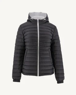 JOTT Reversible Hooded Down Jacket White/Vienna Anthracite 9010 White / Anthracite Flash Sale