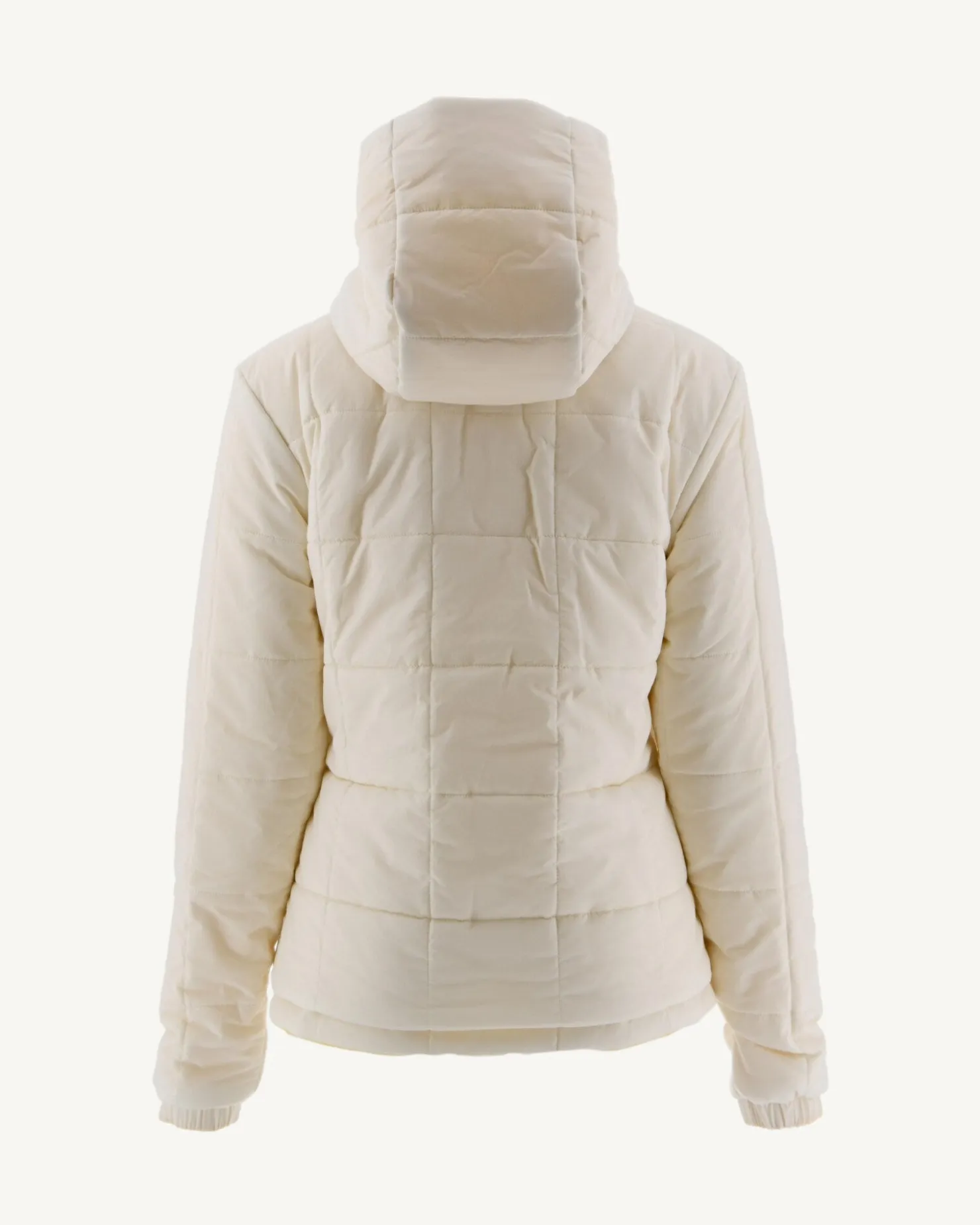 JOTT Reversible Hooded Down Jacket Ultralight Lemon/Ecru Kara 6311 Lemon / Off-White Flash Sale