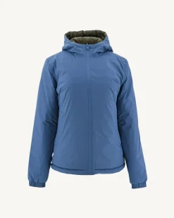 JOTT Reversible Hooded Down Jacket Jeans Blue/Army Vienna 1400 Blue Jeans / Army Cheap