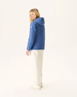 JOTT Reversible Hooded Down Jacket Jeans Blue/Army Vienna 1400 Blue Jeans / Army Cheap