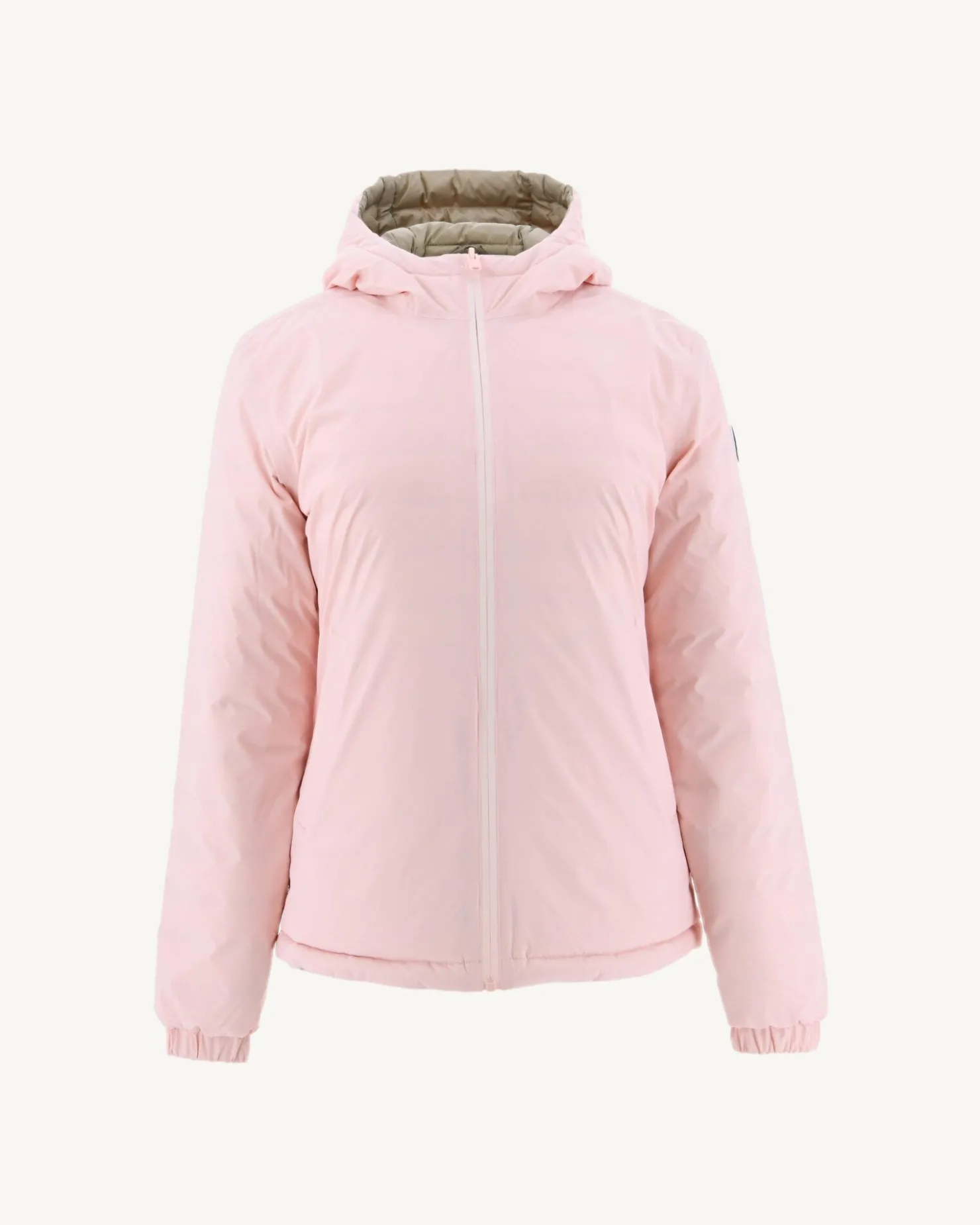 JOTT Reversible Hooded Down Jacket Light Pink/Vienna Beige 4630 Soft Pink / Beige Cheap