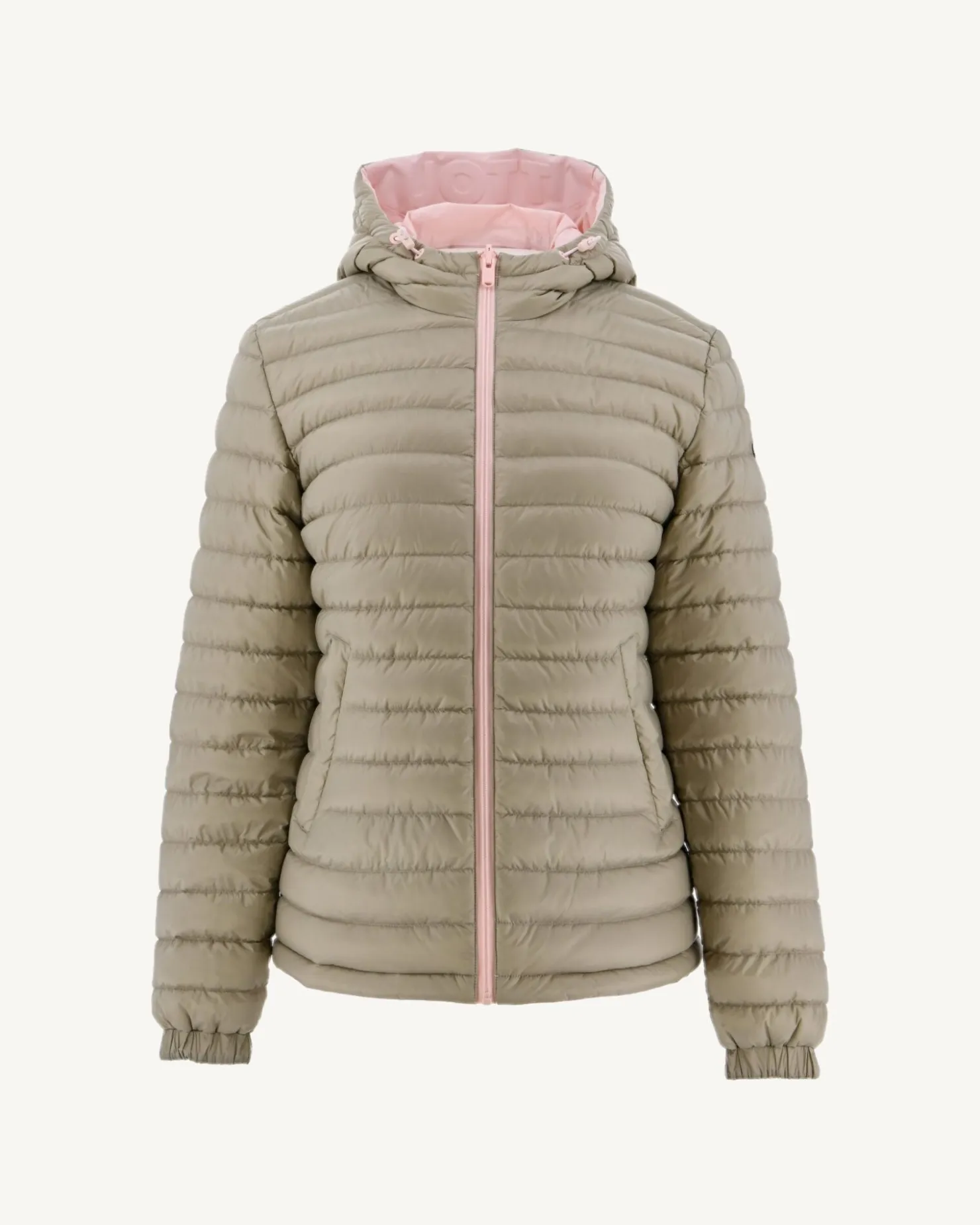 JOTT Reversible Hooded Down Jacket Light Pink/Vienna Beige 4630 Soft Pink / Beige Cheap