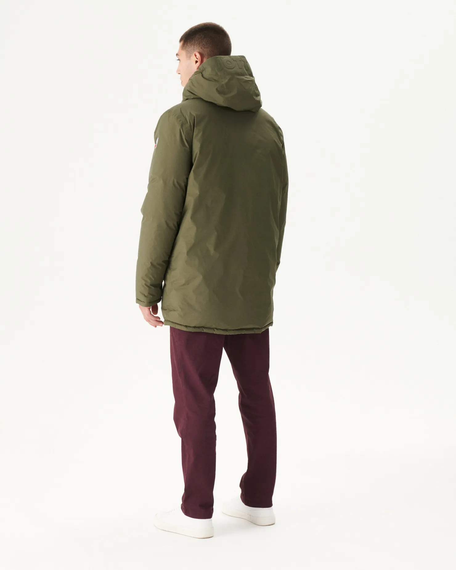 JOTT Reversible Hooded Down Jacket Great Cold Army/Beige Toronto 852 Army/Beige Sale