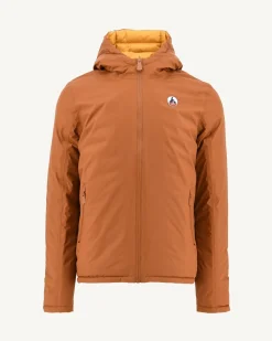 JOTT Reversible Hooded Down Jacket Caramel/Mustard Bergen 828 Caramel/Mustard Sale