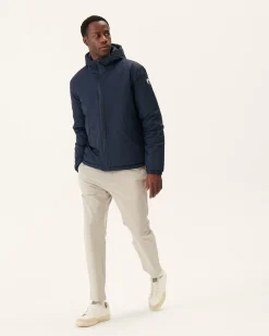 JOTT Reversible Hooded Down Jacket Marine Bergen 104 Marine Cheap