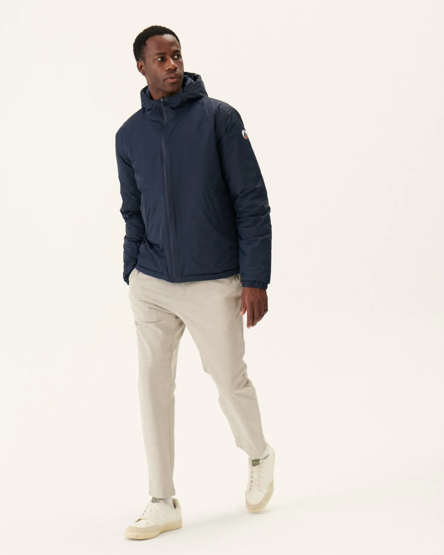 JOTT Reversible Hooded Down Jacket Marine Bergen 104 Marine Cheap