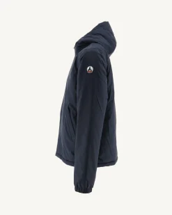 JOTT Reversible Hooded Down Jacket Marine Bergen 104 Marine Cheap