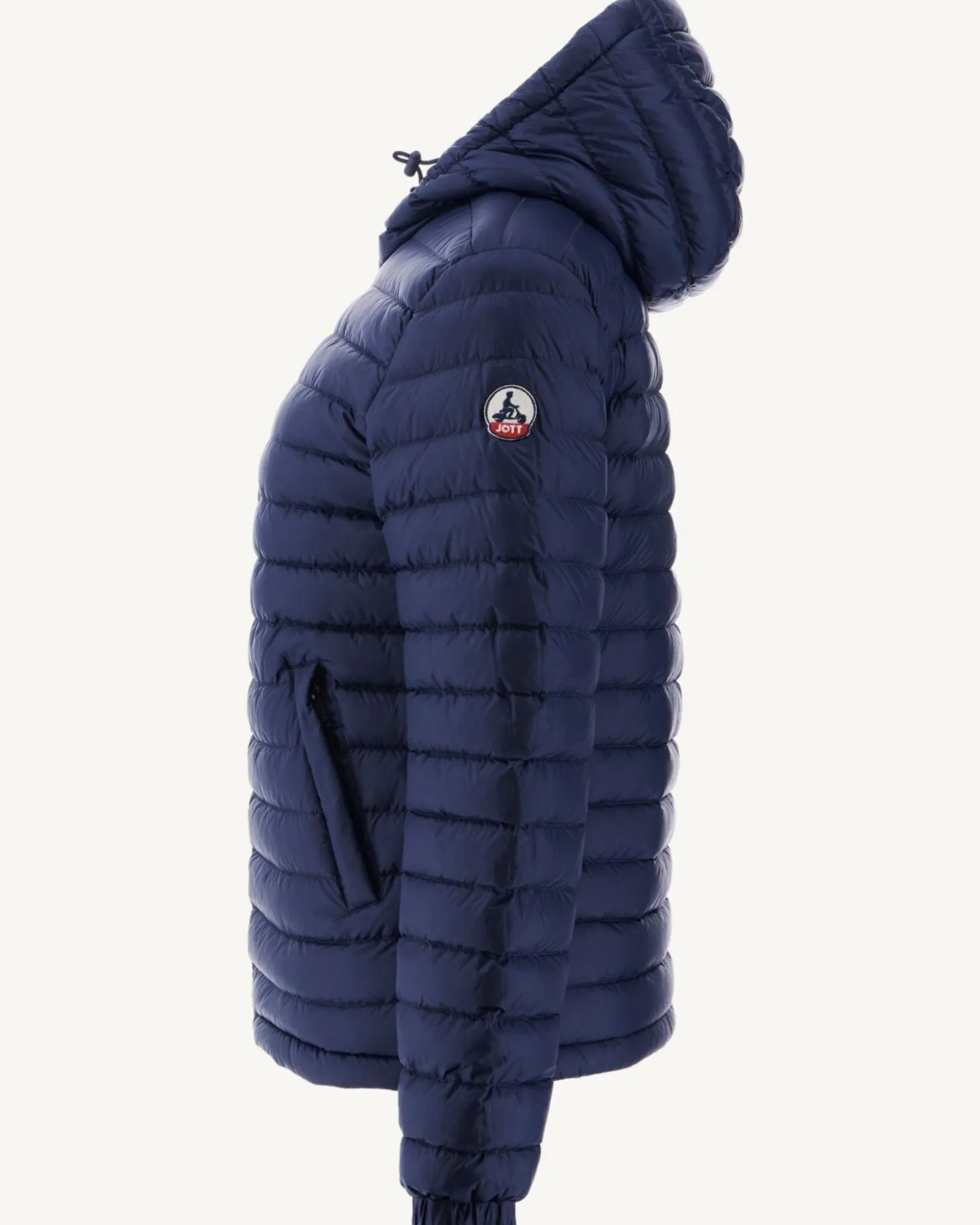 JOTT Reversible Hooded Puffer Jacket Marine Vienne 104 Marine New