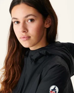 JOTT Reversible Hooded Puffer Jacket Noir Vienne 999 Noir Cheap