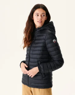 JOTT Reversible Hooded Puffer Jacket Noir Vienne 999 Noir Cheap