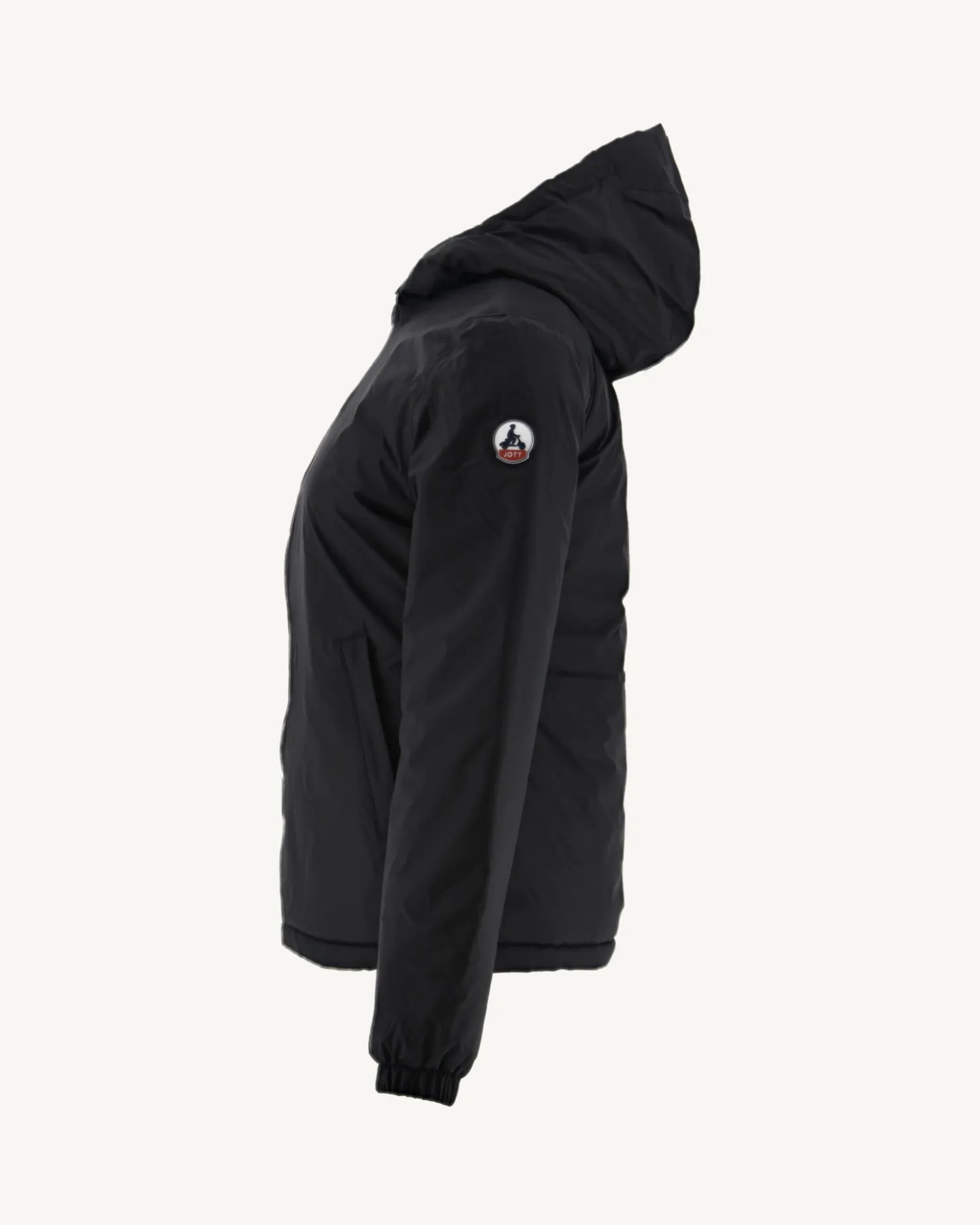 JOTT Reversible Hooded Puffer Jacket Noir Vienne 999 Noir Cheap