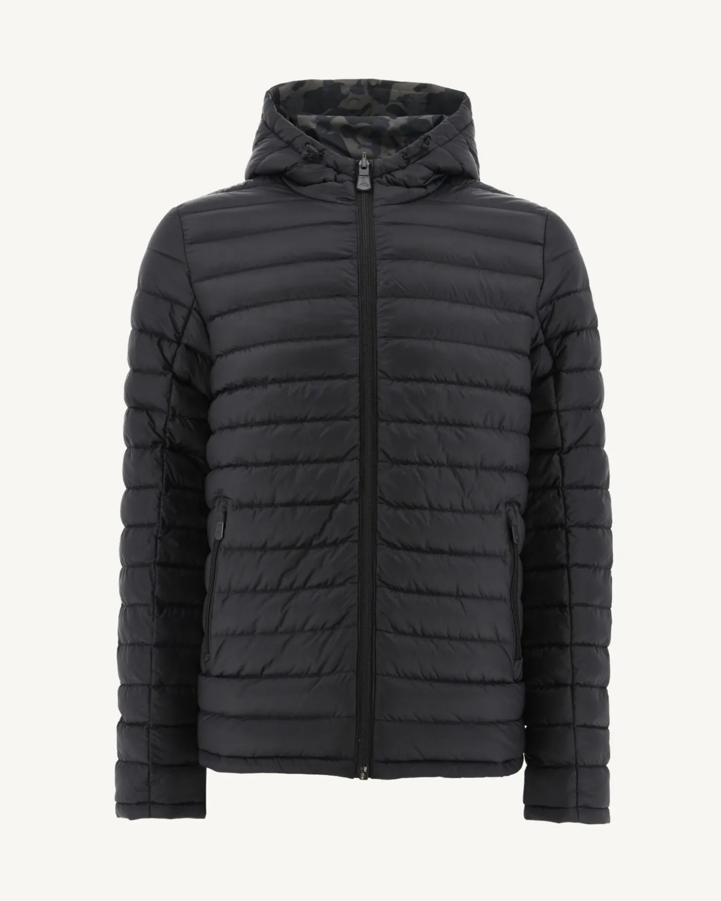 JOTT Reversible Hooded Puffer Jacket Military Print/Black Bergen 278 Military Print/Black Flash Sale