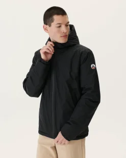 JOTT Reversible Hooded Puffer Jacket Black Bergen 999 Noir Shop