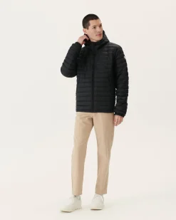 JOTT Reversible Hooded Puffer Jacket Black Bergen 999 Noir Shop