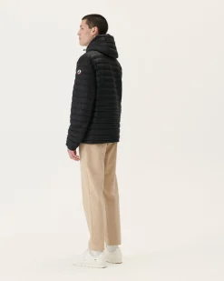 JOTT Reversible Hooded Puffer Jacket Black Bergen 999 Noir Shop
