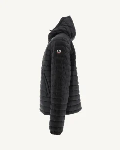 JOTT Reversible Hooded Puffer Jacket Black Bergen 999 Noir Shop