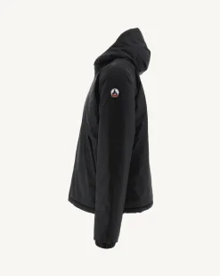 JOTT Reversible Hooded Puffer Jacket Black Bergen 999 Noir Shop