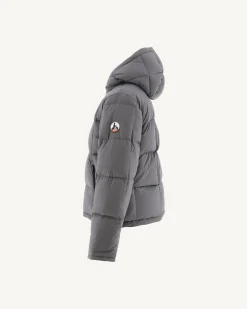 JOTT Reversible Hooded Winter Jacket For Children Black/Anthracite Yoko 9990 Black / Charcoal Cheap