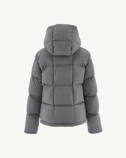 JOTT Reversible Hooded Winter Jacket For Children Black/Anthracite Yoko 9990 Black / Charcoal Cheap
