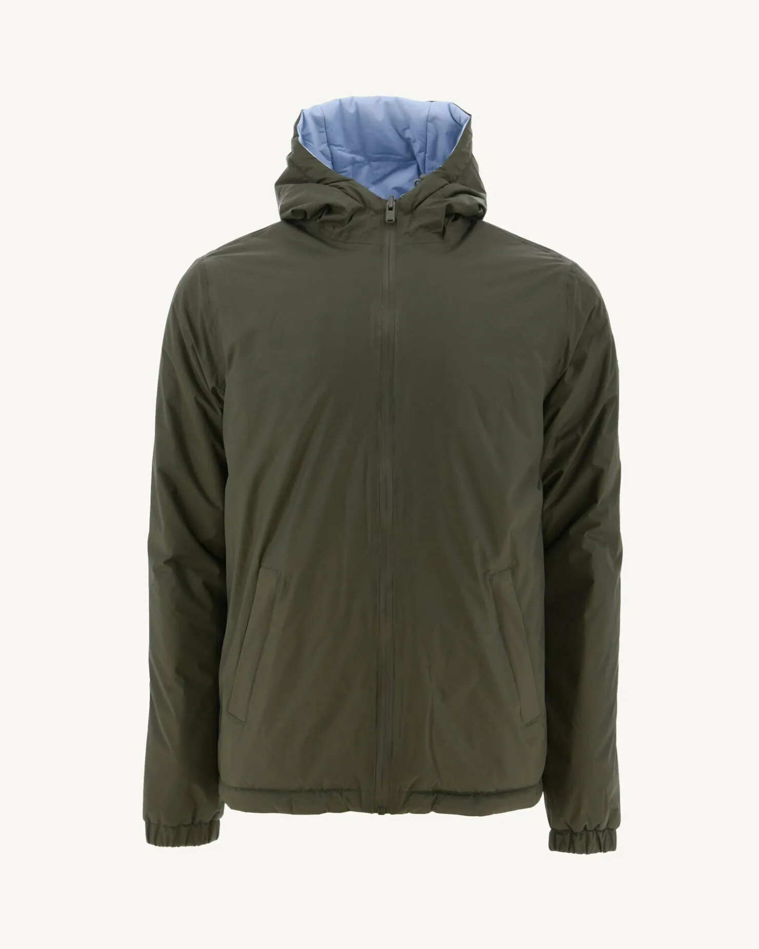 JOTT Reversible Ultralight Down Jacket With Hood Army/Light Blue Vigo 2551 Army / Soft Blue Sale