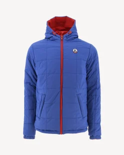 JOTT Reversible Ultralight Down Jacket With Hood Bright Red/Dark Denim Vigo 3180 Fire Red / Dark Denim Sale