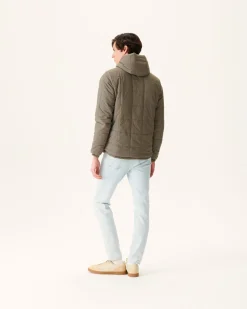 JOTT Reversible Ultralight Hooded Down Jacket Beige/Taupe Vigo 8041 Beige / Taupe Best Sale