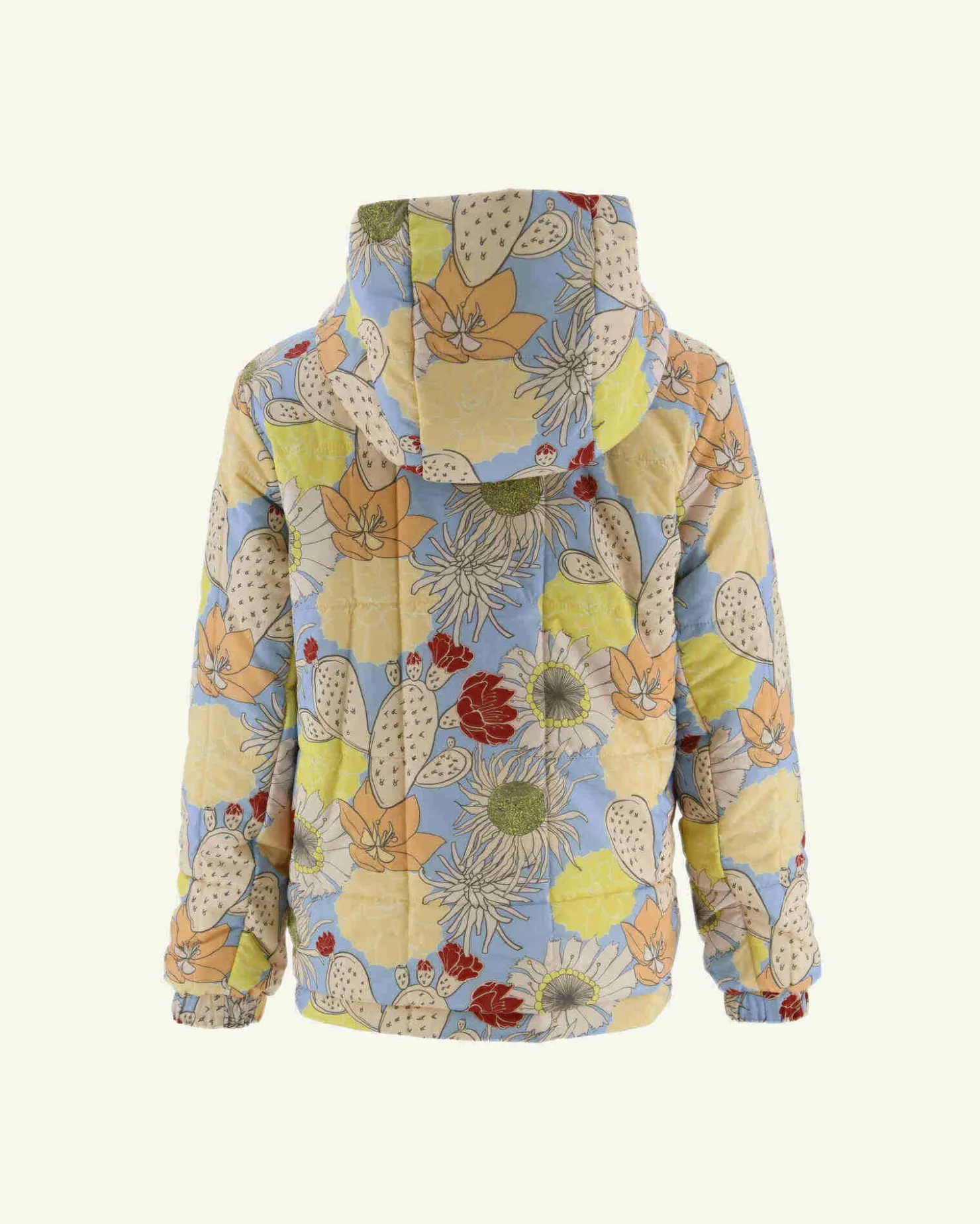 JOTT Reversible Ultralight Hooded Down Jacket Ecru/Bohemian Blue Child Ross 8953 Off-White/Bohemian Blue Cheap