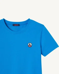 JOTT Rio Children'S Azur Round-Neck Cotton T-Shirt 183 Azure Cheap