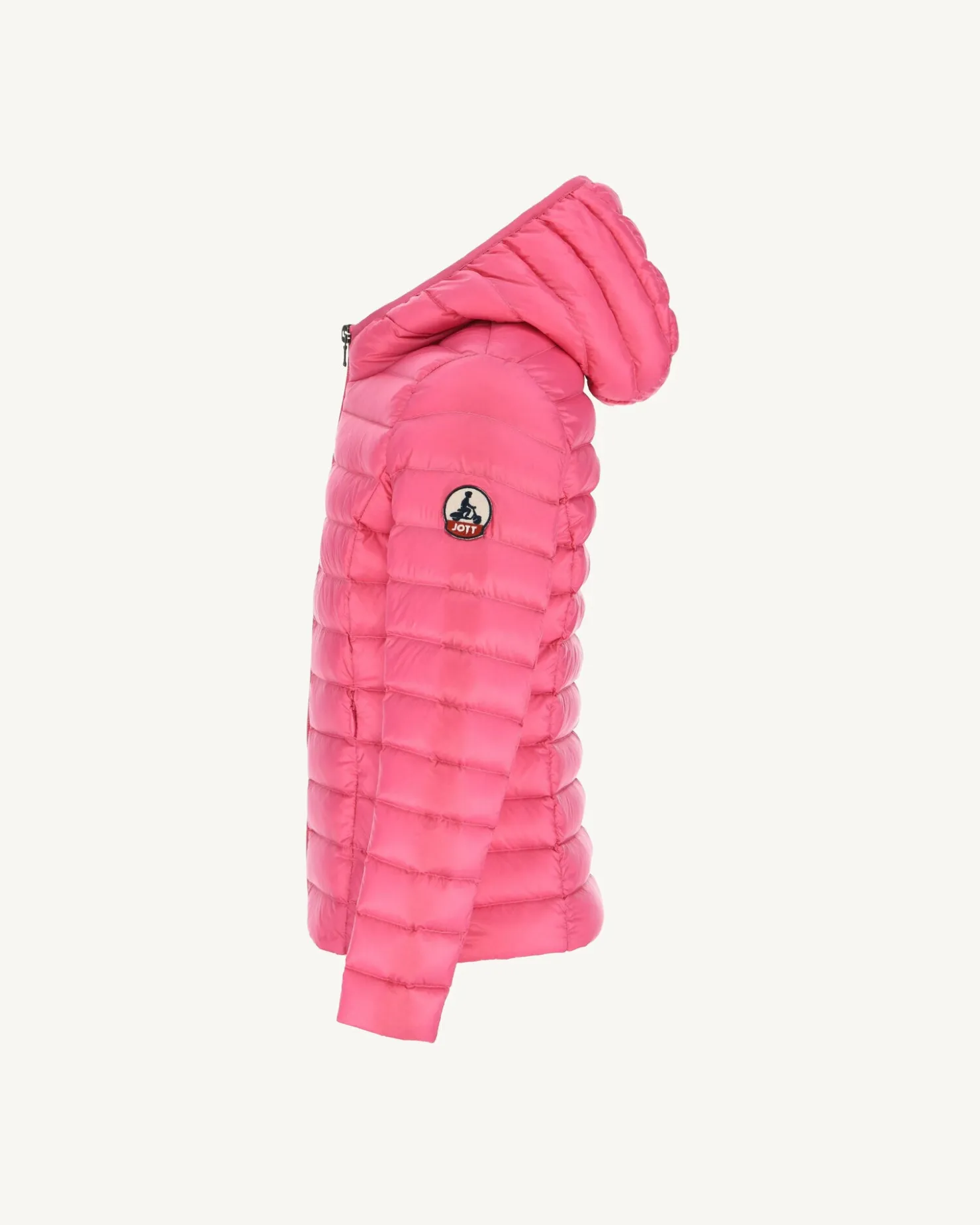 JOTT Rose Carla Children'S Lightweight Hooded Down Jacket 453 Pink Clearance