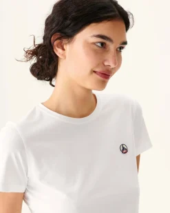 JOTT Round Neck T-Shirt White Rosas 901 White Store