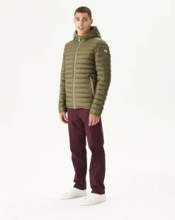JOTT Sage/Army Bergen Reversible Hooded Puffer Jacket 829 Sage/Army Outlet