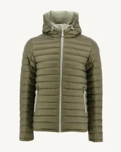 JOTT Sage/Army Bergen Reversible Hooded Puffer Jacket 829 Sage/Army Outlet