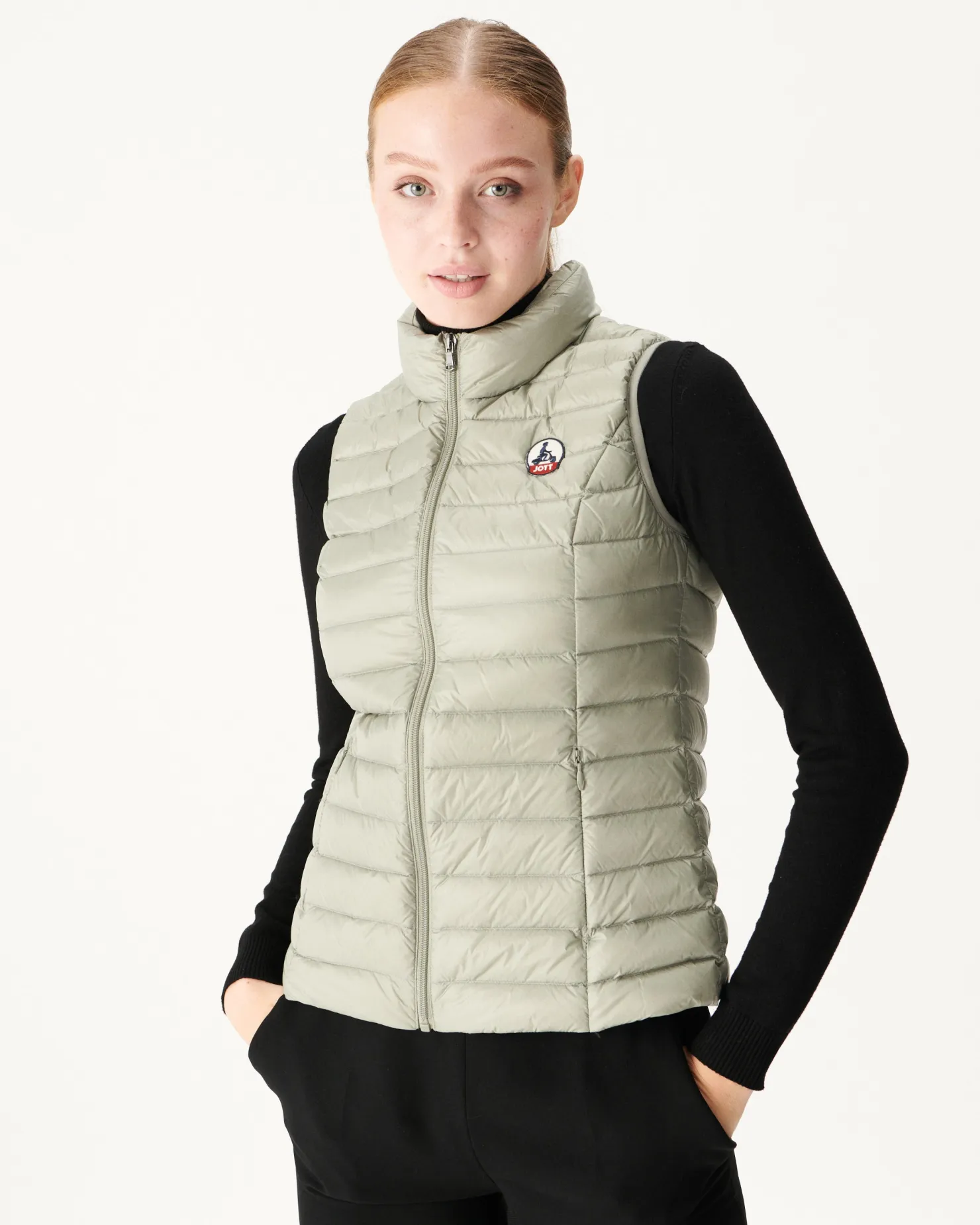 JOTT Sage Seda Light Sleeveless Down Jacket 826 Sage Fashion