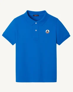 JOTT Salvador Children'S Azur Polo Shirt 183 Azure Shop