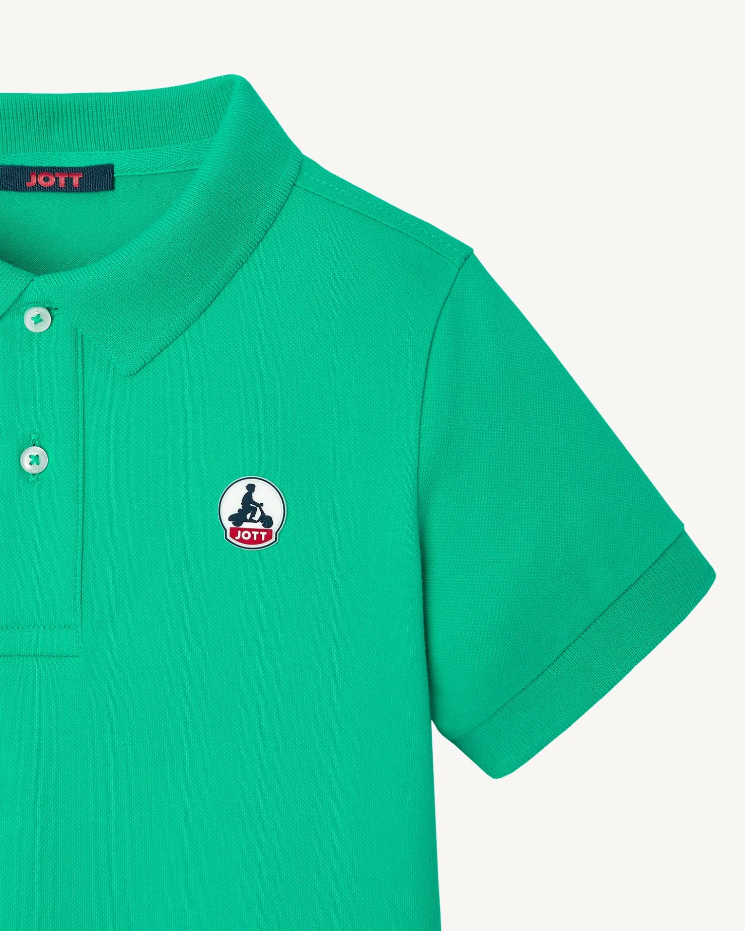 JOTT Salvador Children'S Green Polo Shirt 243 Poppy Green Store