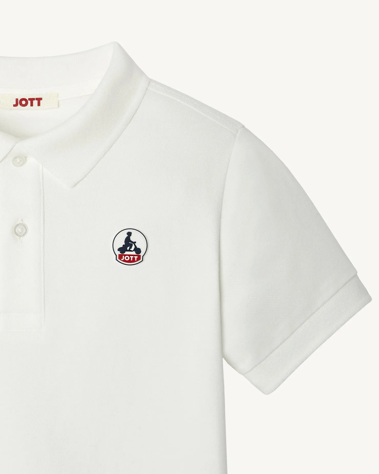 JOTT Salvador Children'S White Polo Shirt 901 White Cheap