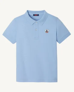 JOTT Salvador Child'S Light Blue Polo Shirt 180 Soft Blue Fashion