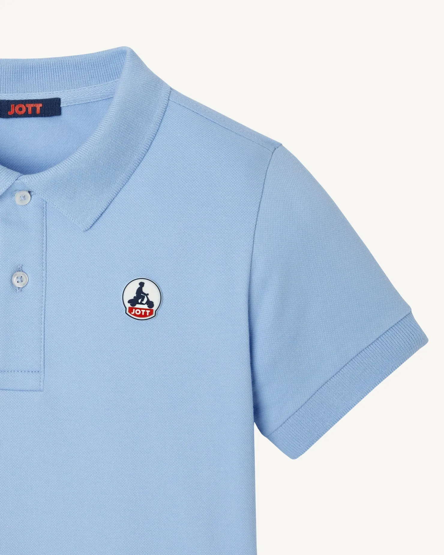 JOTT Salvador Child'S Light Blue Polo Shirt 180 Soft Blue Fashion