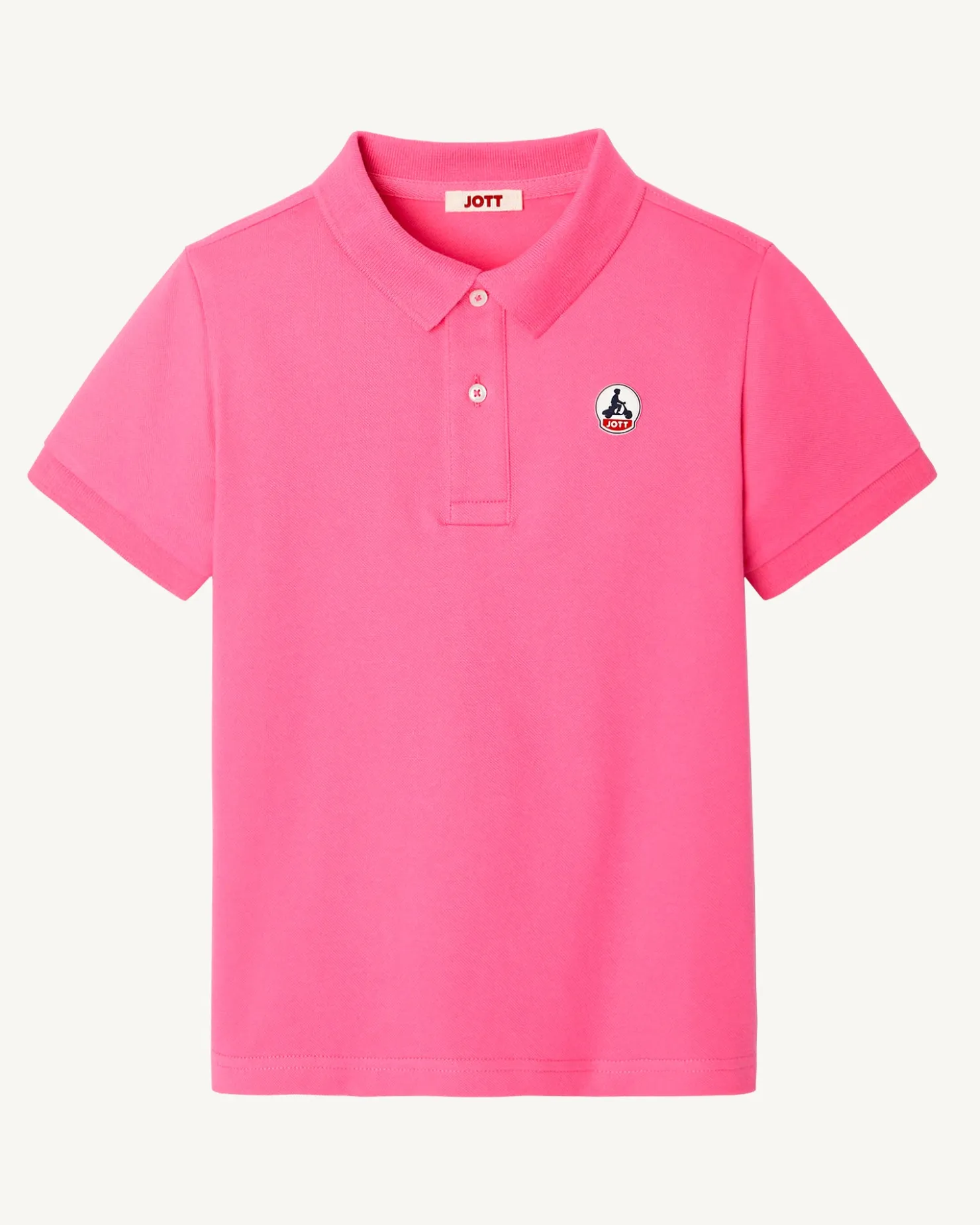 JOTT Salvador Intense Pink Children'S Polo Shirt 457 Wild Pink Fashion