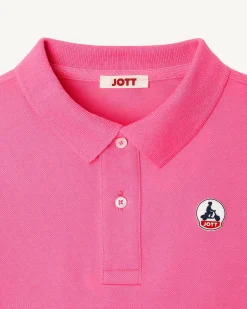 JOTT Salvador Intense Pink Children'S Polo Shirt 457 Wild Pink Fashion