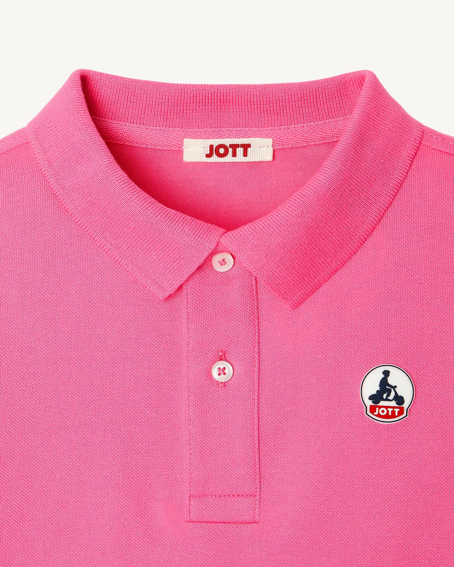 JOTT Salvador Intense Pink Children'S Polo Shirt 457 Wild Pink Fashion