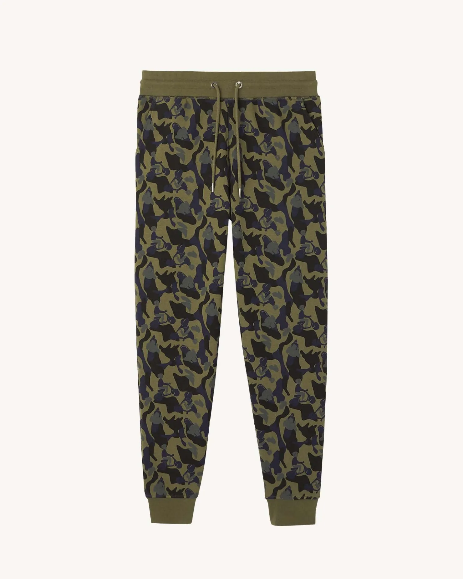 JOTT Santiago Men'S Military Print Jogpants 277 Military Print Fashion