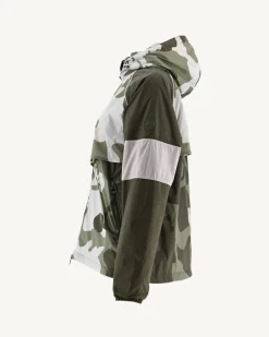 JOTT Scirocco Light Khaki Camo Hooded Windbreaker 4571 Camo Bush Shop