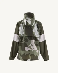 JOTT Scirocco Light Khaki Camo Hooded Windbreaker 4571 Camo Bush Shop