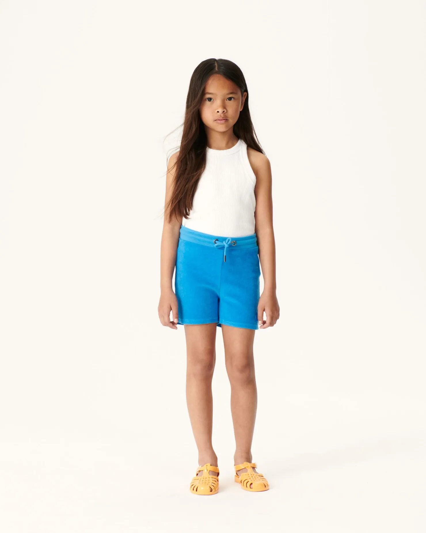 JOTT Serra Children'S Azur Terry Cotton Shorts 183 Azure Clearance
