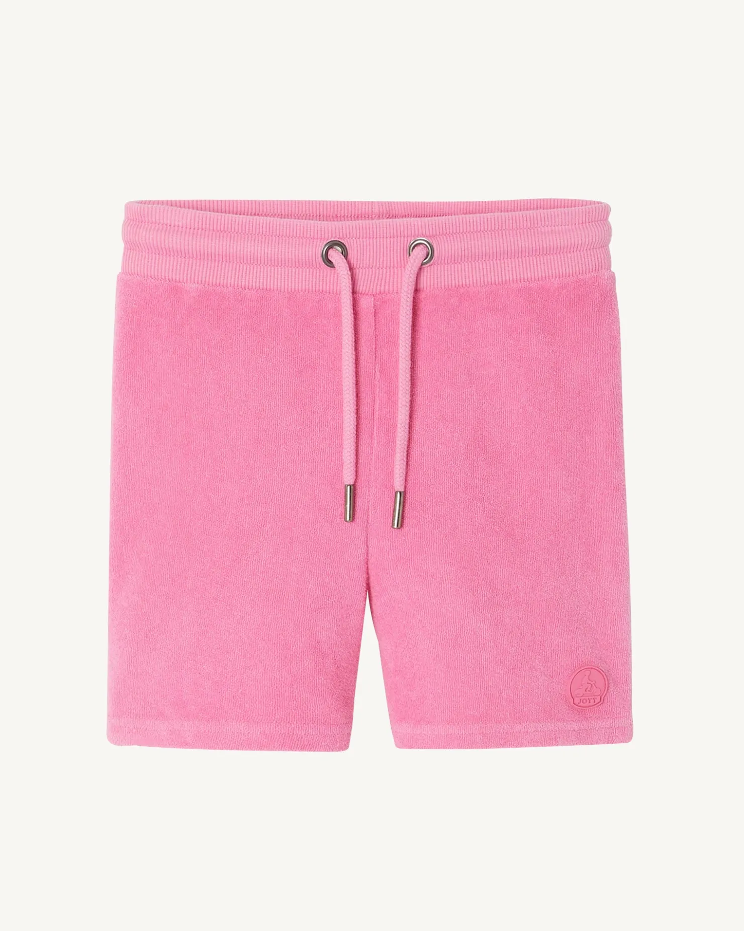 JOTT Serra Intense Pink Cotton Terry Shorts For Children 457 Wild Pink Outlet