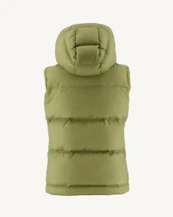 JOTT Sevilla Light Khaki Grand Cold Sleeveless Down Jacket 247 Bush New