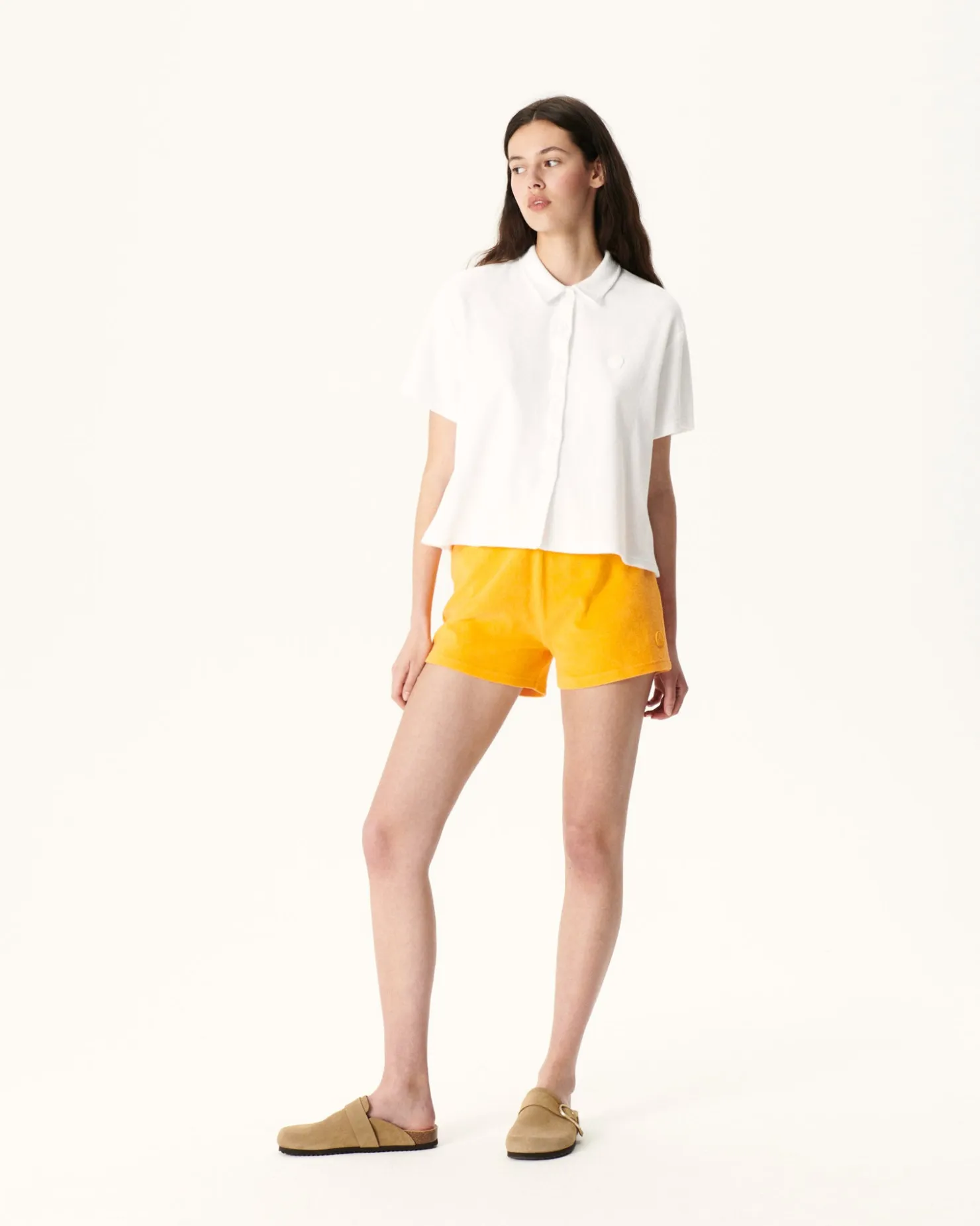 JOTT Short Terrycloth Shirt White Nova 901 White Best