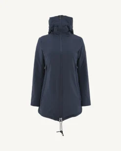JOTT Siberian Navy Hooded Puffer Jacket 104 Marine Flash Sale